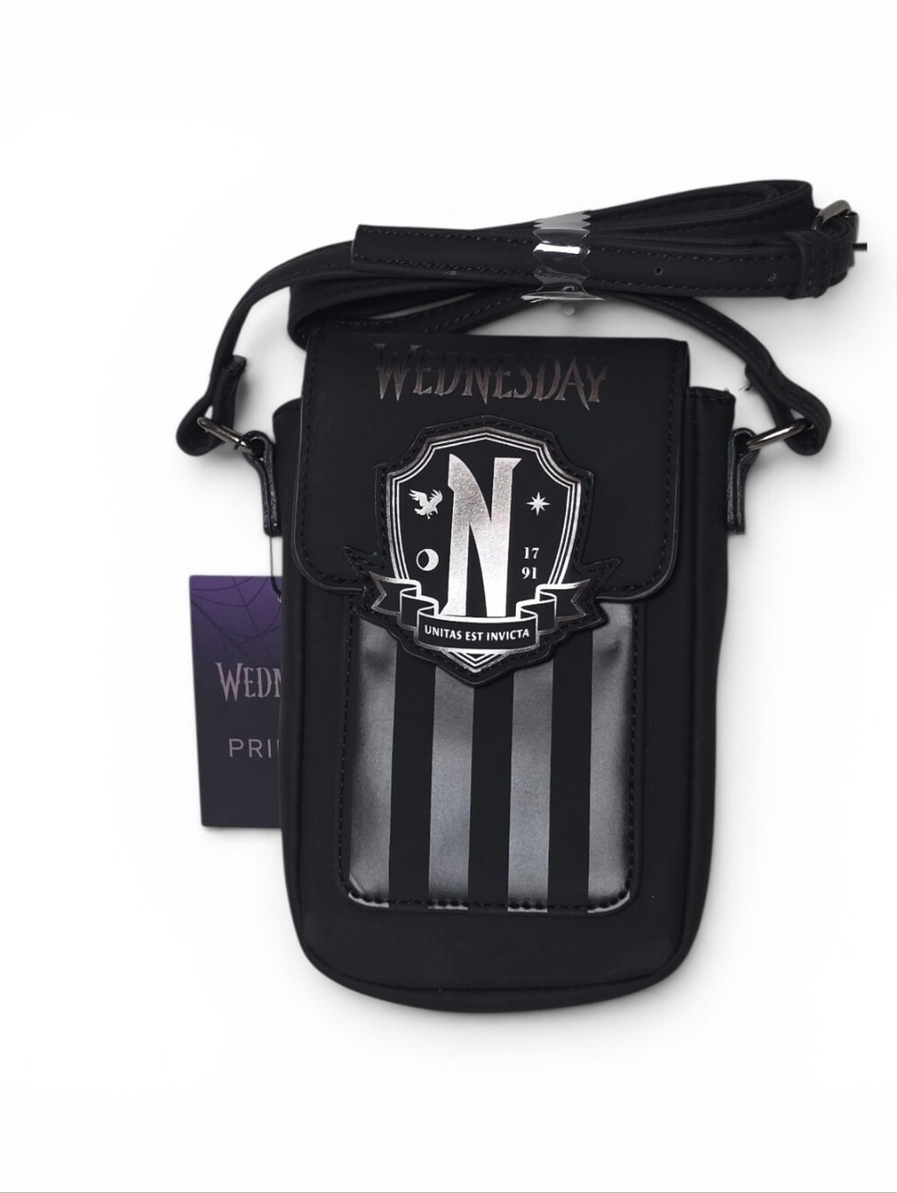 Primark Wednesday Addams Nevermore Academy Crossbody Bag NWT